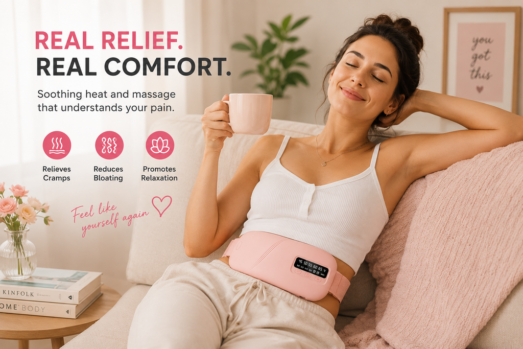 Menstrual heating pad